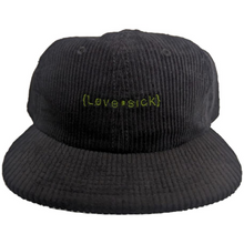  Lovesick Logo Corduroy Hat Black