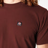Woven Chest Label Logo Dickies Skateboarding Tee Fired Brick