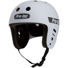  Full Cut Matte White Pro Tec Helmet