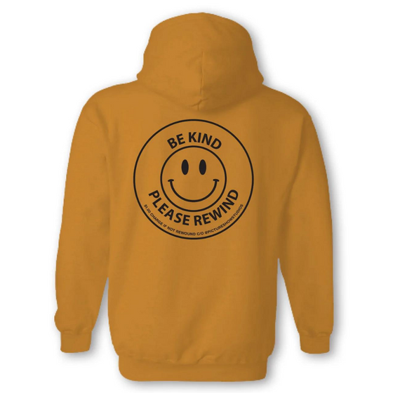 Be Kind Picture Show Hoodie Gold