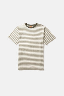  Endure Stripe Vintage Ss T-Shirt Olive Rhythm