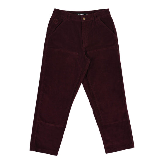 Quasi Work Pant [Wine]