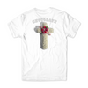 Flower Cross Chocolate Tee