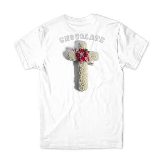 Flower Cross Chocolate Tee