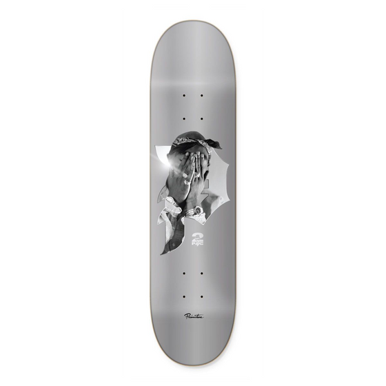 Tupac Brilliance Primitive Deck 8.125 Silver