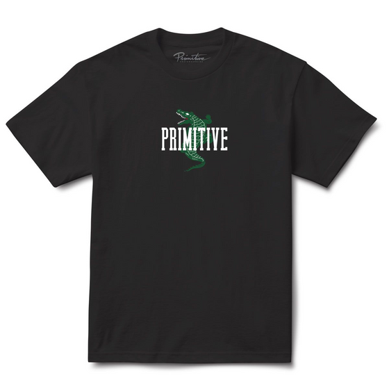 Glades Boxy Heavyweight Cotton Primitive Tee Black