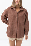Corduroy Oversized Shacket