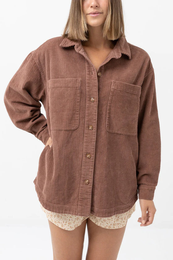 Corduroy Oversized Shacket