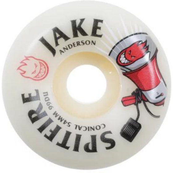 Jake Anderson Burn Squad F4 Conical 54mm 99D Spitfire Wheels