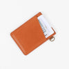 Coral Reef Vertical Wallet: Orange/Pink
