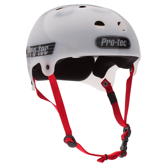 Bucky Lasek Translucent White Pro Tec Helmet L