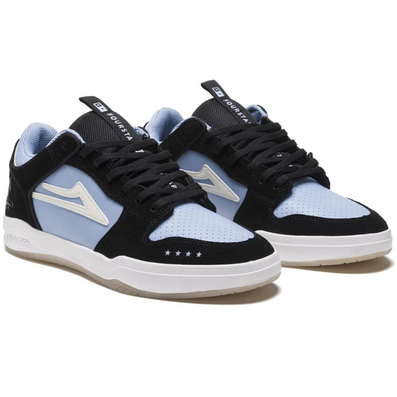 Telford Low Light Blue/Black Suede Lakai Footwear