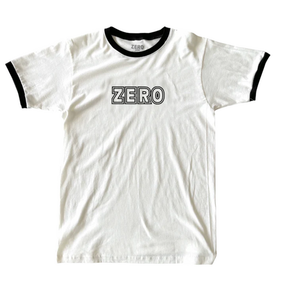 Bold Zero Ringer Tee Natural/Black