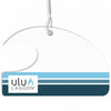 Ulu Stripes Mini Wave Air Freshener-Coconut Surf Scent