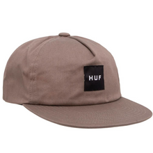  HUF Box Unstructured Snapback Hat Brown