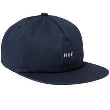 HUF Box Unstructured Snapback Hat Indigo