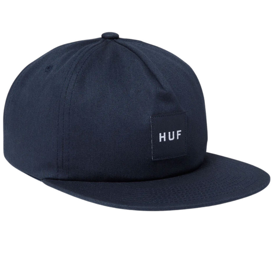 HUF Box Unstructured Snapback Hat Indigo