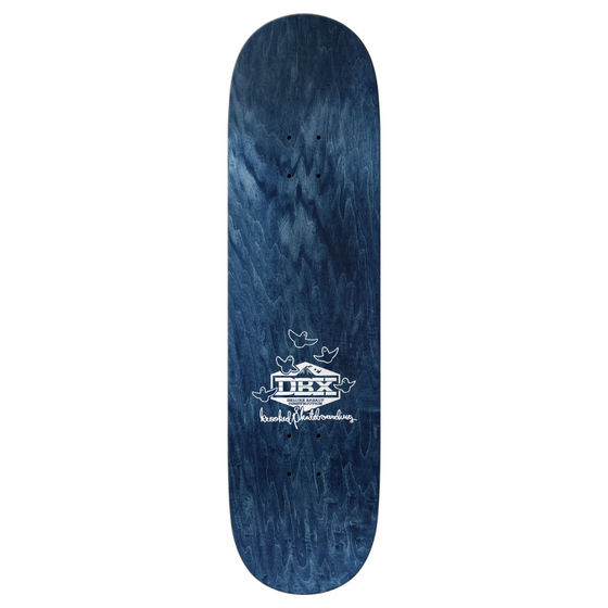 DBX Eyes Bright Orange Krooked Basalt Deck 8.5