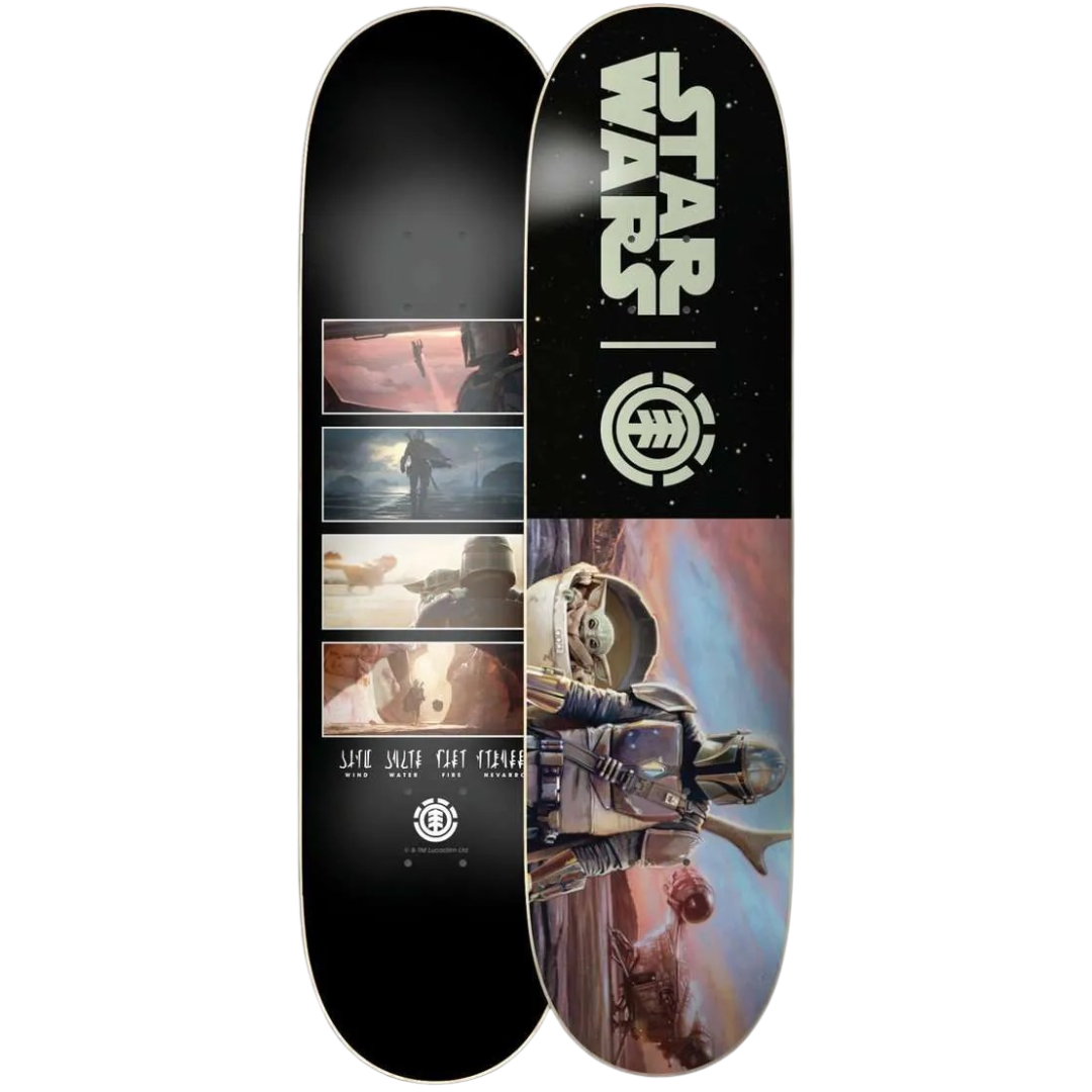 Planche De Skate Element Star Wars Millenium Falcon - Deck 8.0", Design Millenium Falcon, Unisexe - 12