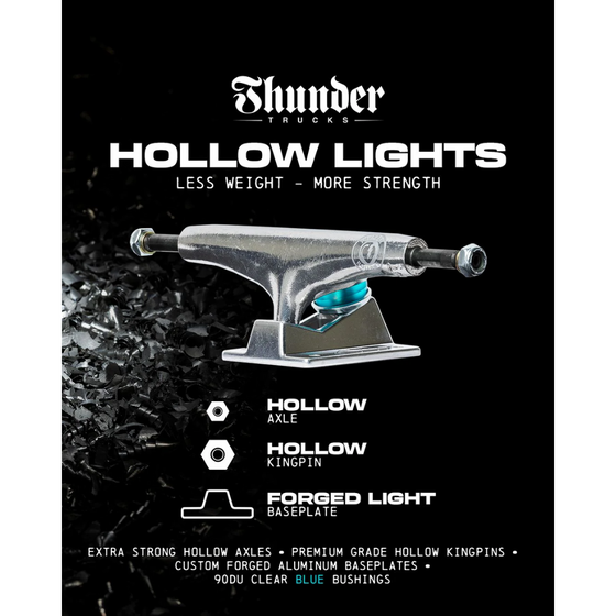 Hollow Lights Polished II Thunder Trucks