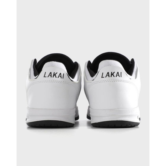 Telford Low White/Black Leather Lakai Footwear
