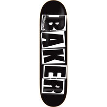  Team Brand Logo Baker Deck 8.25 Black/White