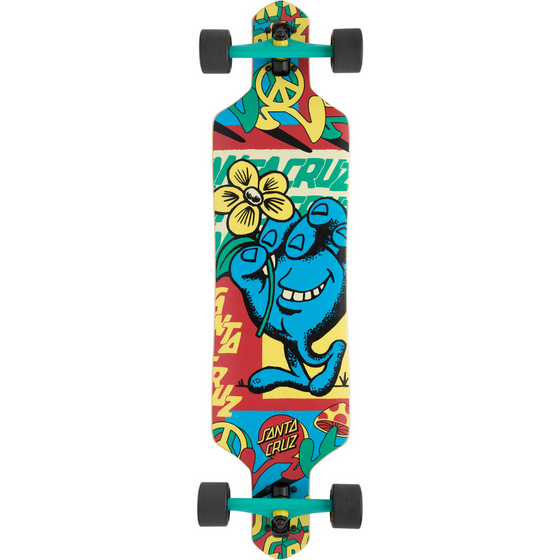 Journey Santa Cruz Drop Thru Longboard 9.0