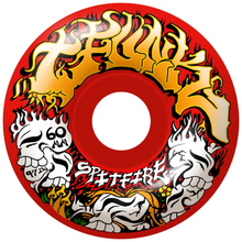  F4 Savie T-Funk Radial Full 60mm 97D Spitfire Wheels Red