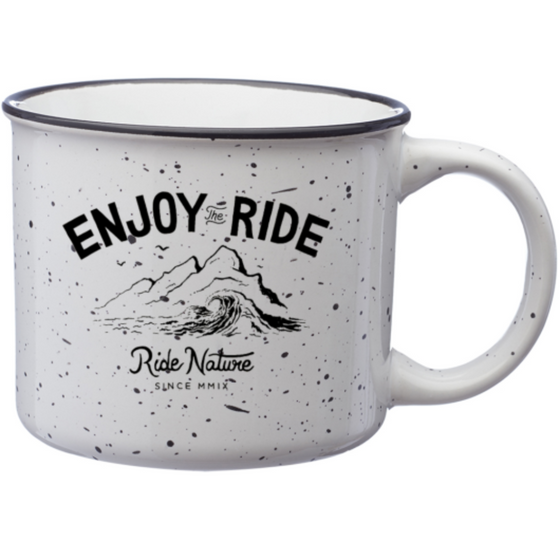 Enjoy The Ride Campfire Mug 13oz