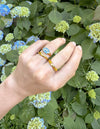 Loved Oval Signet Ring: 5