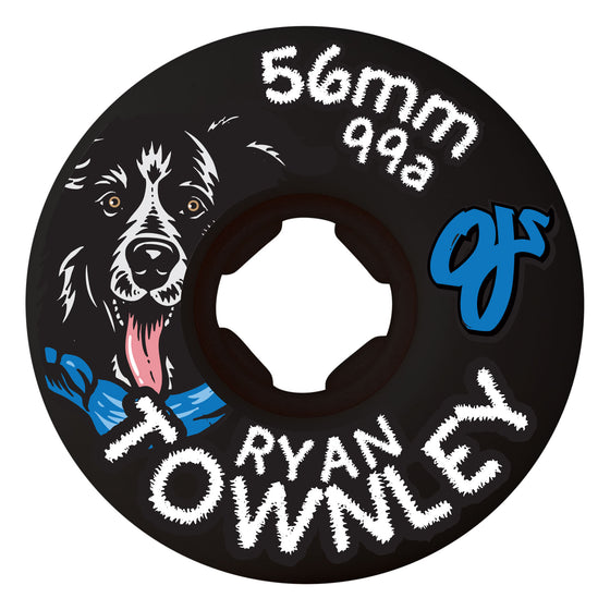 Ryan Townley Pup Chubbies 56mm 99A OJ Wheels White/Black