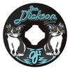 Jon Dickson Cat Chubbies 56mm 99A OJ Wheels White/Black