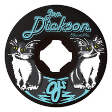  Jon Dickson Cat Chubbies 56mm 99A OJ Wheels White/Black