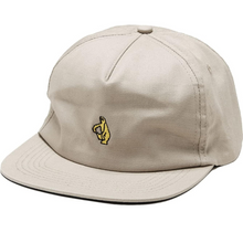  Shmoo Krooked Snapback Hat Natural/Gold