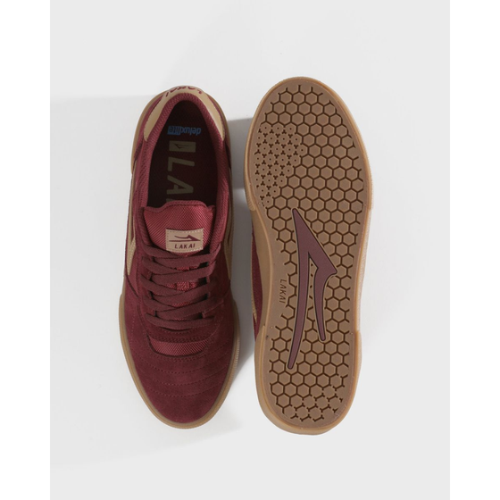Cambridge Burgundy Suede Lakai Footwear