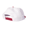 Luxe Cord Cap Leap Boards Hat White/Red