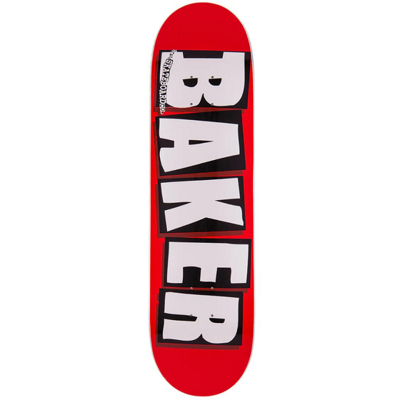 Team Brand Logo Baker Deck 8.5 White