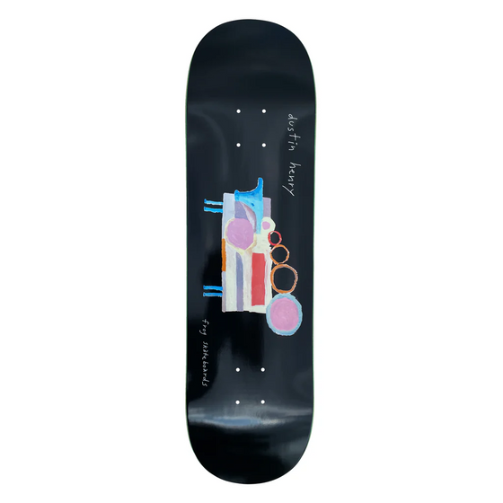 Painted Cow (Dustin Henry) Frog Skateboards Deck 8.25