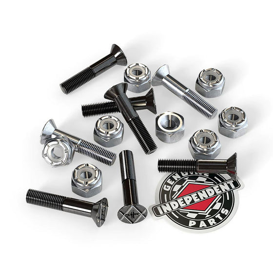 GP Precision Bolts Phillips Hardware 1" Black/Silver