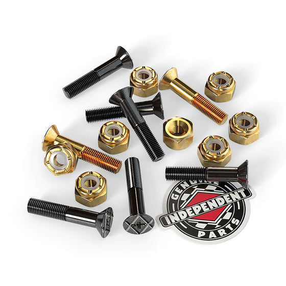 GP Precision Bolts Phillips Hardware 1" Black/Gold