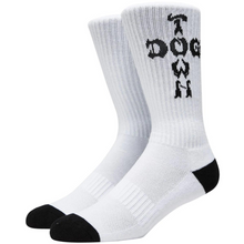  Cross Dogtown Crew Socks White