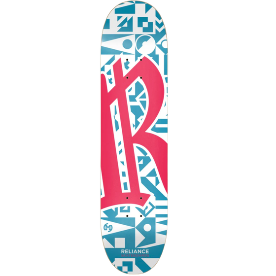 "R" Team Graphic Reliance Deck 7.75 Blue/Red