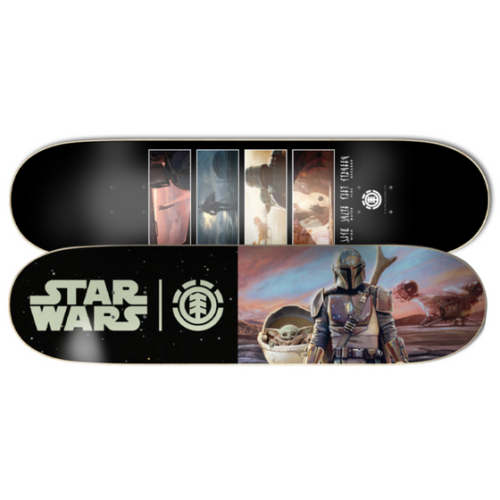 Hunter and Prey Mandalorian Star Wars X Element Deck 8.25