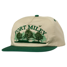  Fort Miley Real Snapback Hat Off White/Green