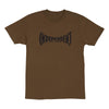 Span Independent Heavyweight S/S Shirt Dark Chocolate