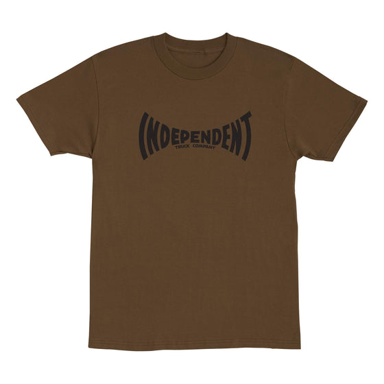 Span Independent Heavyweight S/S Shirt Dark Chocolate