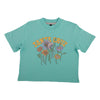Field Strip Santa Cruz S/S Women's Crop Shirt Saltwater