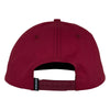 Bar Logo Burgundy Independent Unstructured Snapback Hat