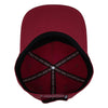 Bar Logo Burgundy Independent Unstructured Snapback Hat