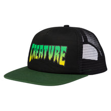  Logo Creature Mesh Trucker Hat Black/Green